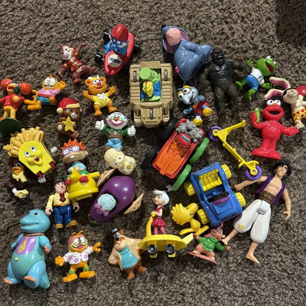 Junk Drawer Lot Of Vintage Happy Meal Toys McDonald's, Vintage Other Loose Toys